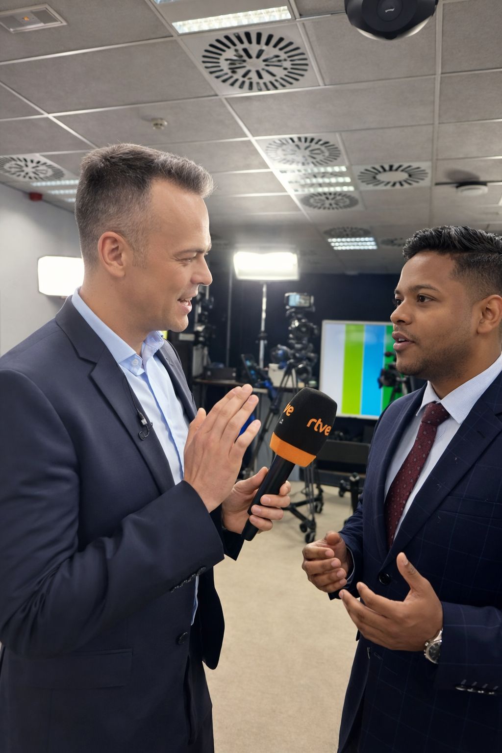 Daniel Jáquez entrevistado por RTVE